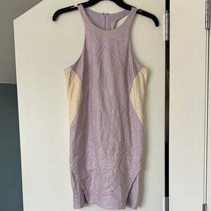 Nasty Gal Lavender and Cream Dress